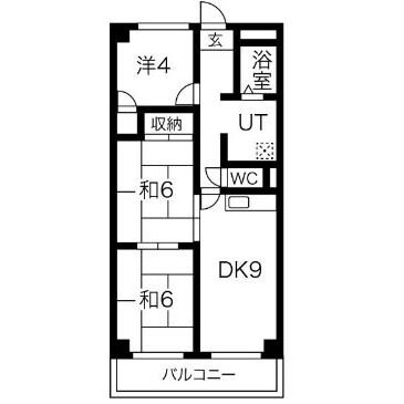 メゾンドアールの物件間取画像