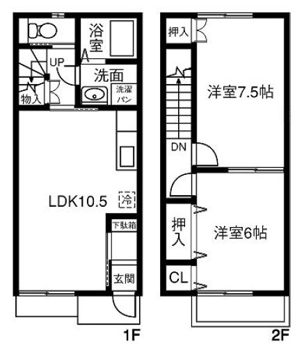 Dup加藤の物件間取画像