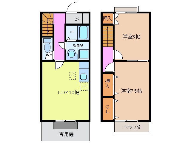 Alto Baumの物件間取画像