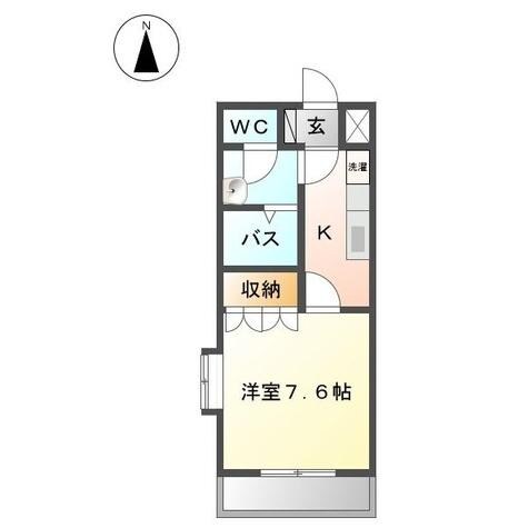 近鉄蟹江駅 車移動5分  1.6km 2階の物件間取画像