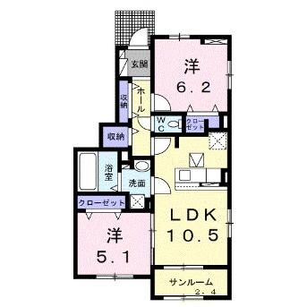 アルバの物件間取画像