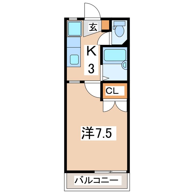 物件間取画像