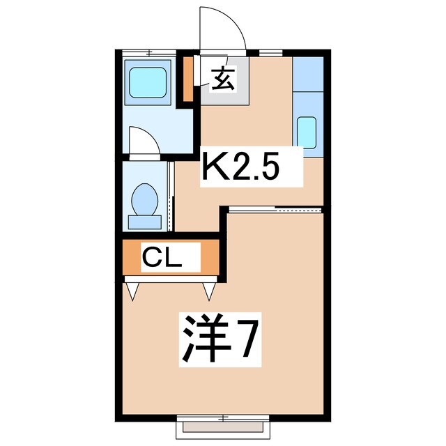 物件間取画像