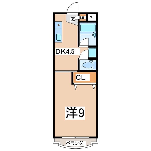 郡山駅 バス15分  朝日1丁目下車：停歩3分 3階の物件間取画像