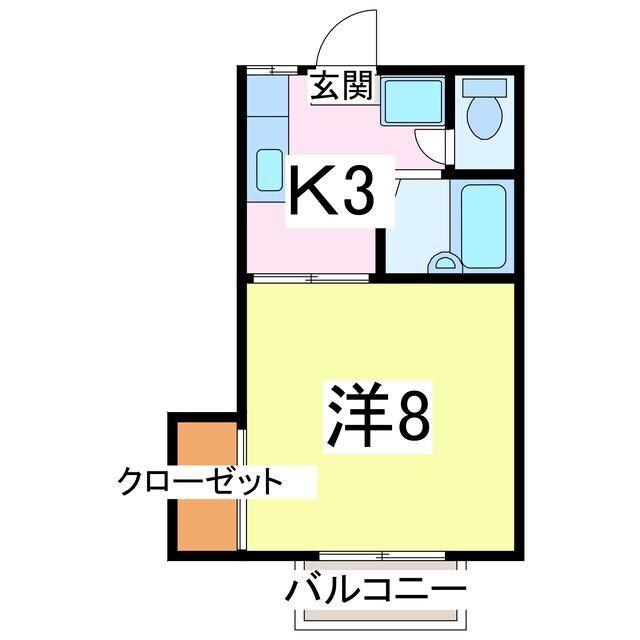 アプローズ東太田の物件間取画像