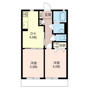 姉ケ崎駅 徒歩14分 1階の物件間取画像