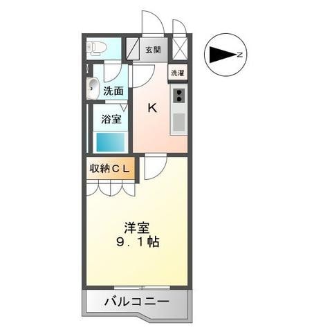 ブライトヒル辰巳の物件間取画像