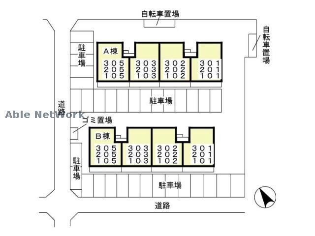 メゾンドォ渕谷Ａの物件外観写真