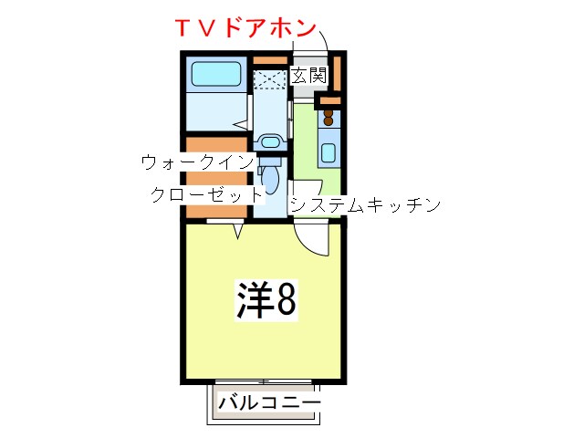 グランフェルトの物件間取画像