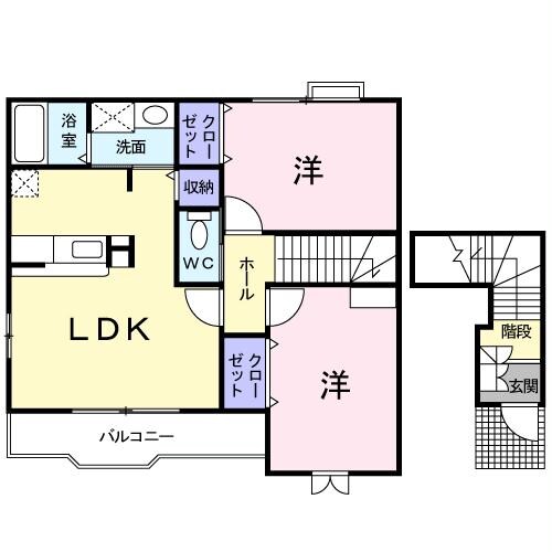 姉ケ崎駅 バス10分  前川橋下車：停歩5分 2階の物件間取画像