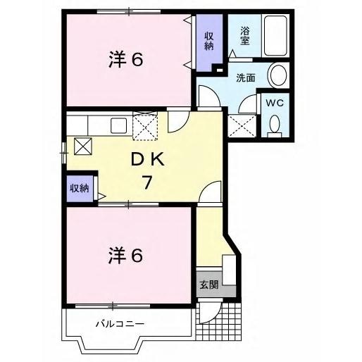 シャルマンドミールⅡの物件間取画像