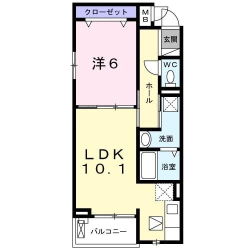 長浦駅 徒歩15分 1階の物件間取画像