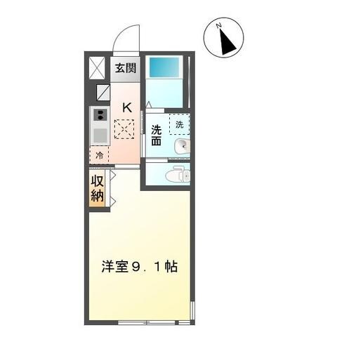 サニーウェルの物件間取画像