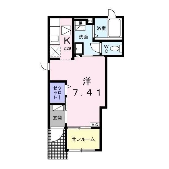 HIKARISUⅢ　ヒカリススリーの物件間取画像