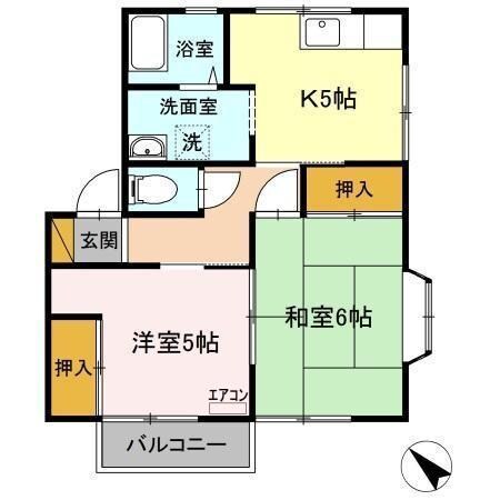 長浦駅 バス6分  蔵波台下車：停歩3分 2階の物件間取画像