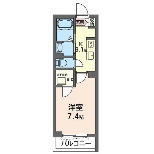 五井駅 徒歩8分 3階の物件間取画像