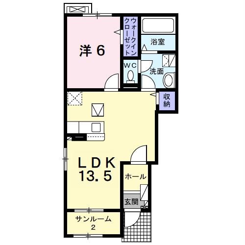 八幡宿駅 バス23分  山木坂下下車：停歩24分 1階の物件間取画像