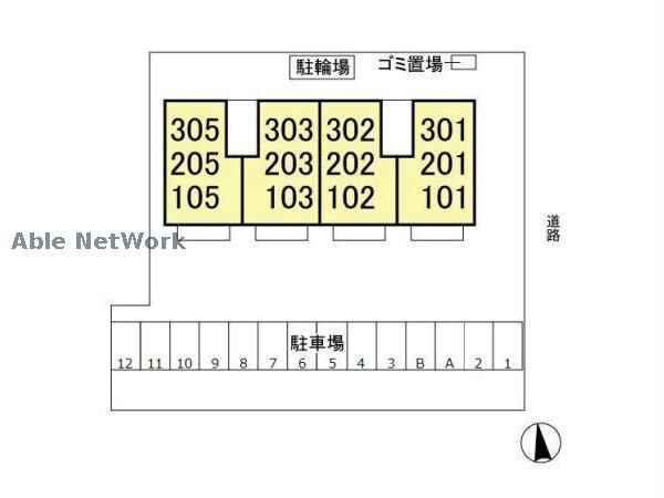 サンプットコートの物件外観写真