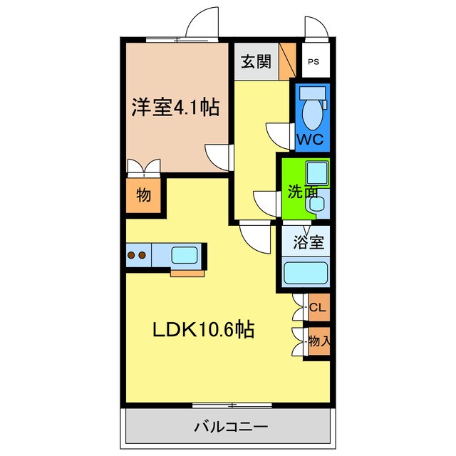 Ｃｏｍｆｏｒｃｅ橋本の物件間取画像