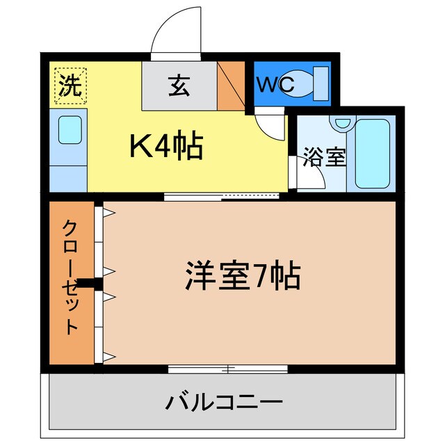 ルミナスコートの物件間取画像