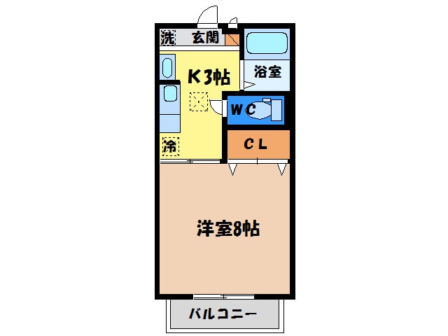 エクセルスミの物件間取画像