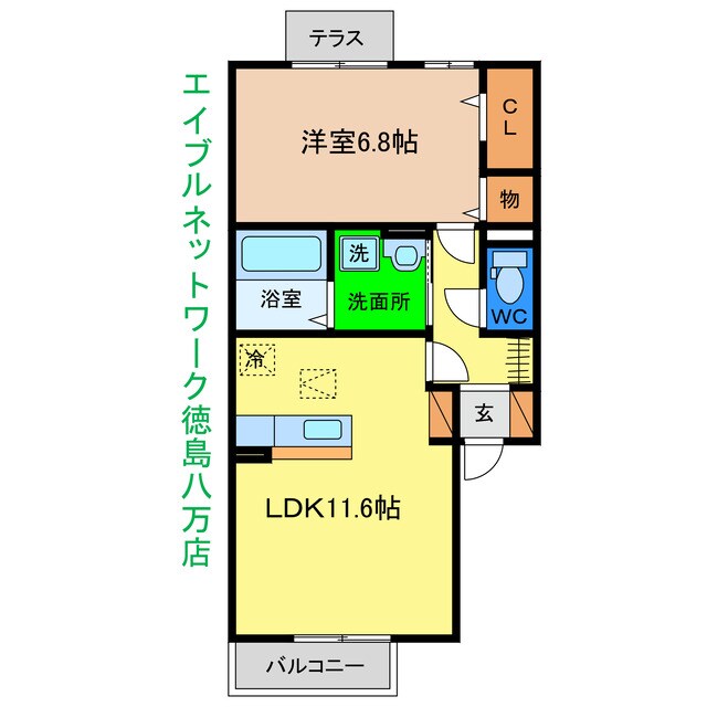 Ｍｓ弐番館の物件間取画像