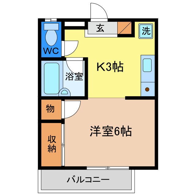 エクセレントリュミエールの物件間取画像