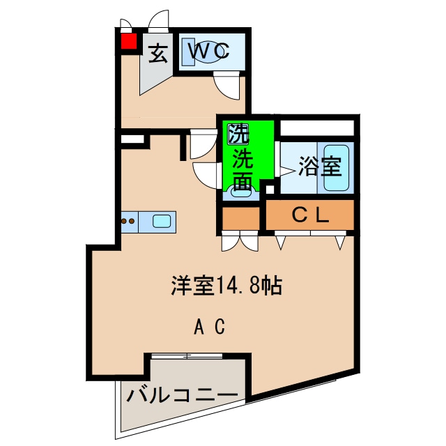 フローラ（昭和町）の物件間取画像