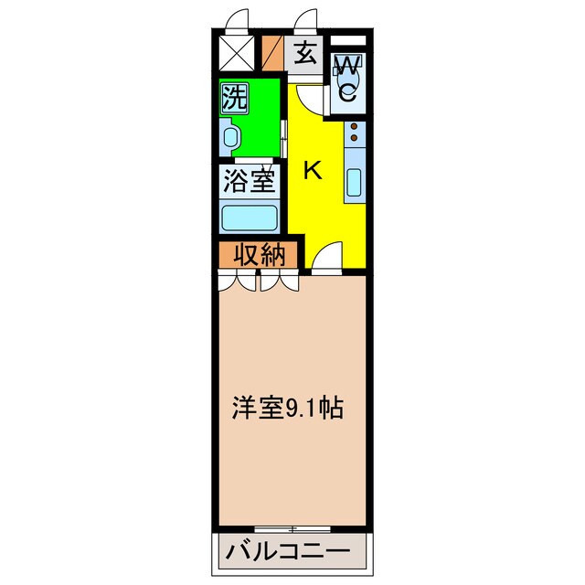 パークヒルズ庄町の物件間取画像