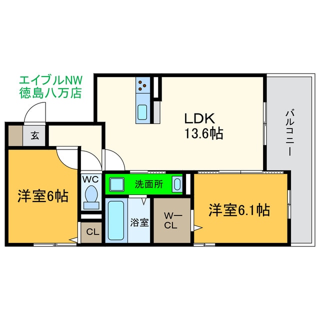 Oriensの物件間取画像