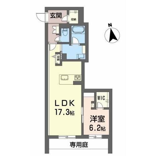 シャーメゾンプレミアス下助任の物件間取画像