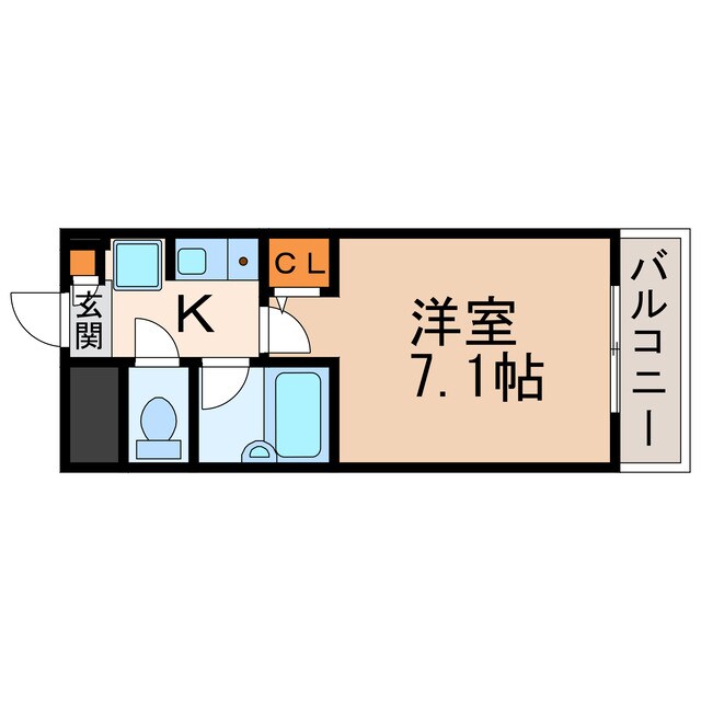 カレッジハイツ春日井の物件間取画像