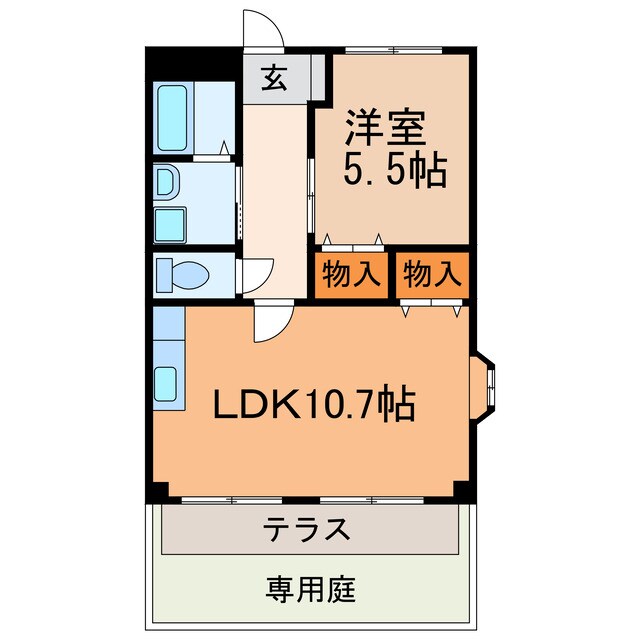 エクセルフジの物件間取画像