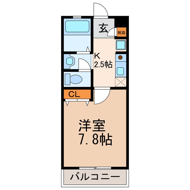 ラヴィエホンダの物件間取画像