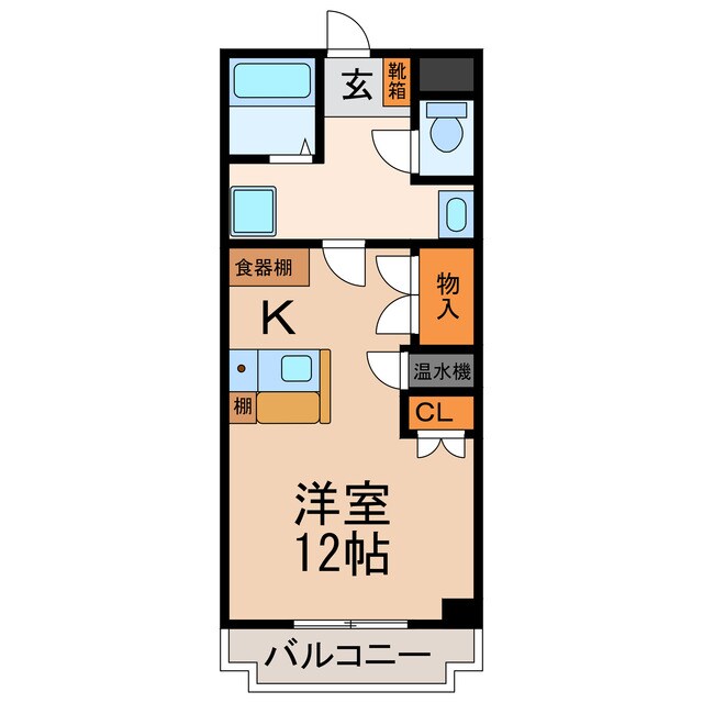 セントラルビルの物件間取画像