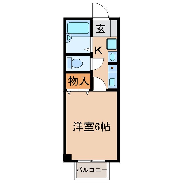 アヴニール柏井の物件間取画像