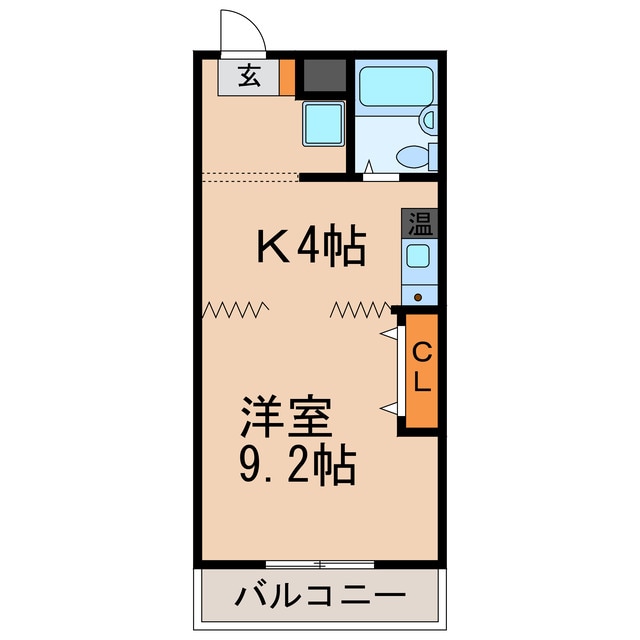 エグゼクティブ３３の物件間取画像