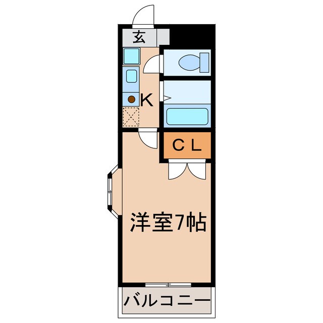 ハイライフ旭の物件間取画像