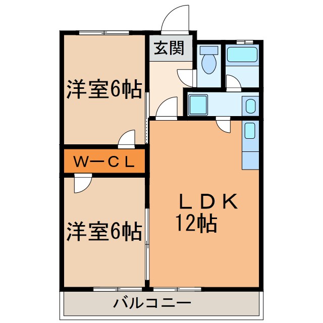 メゾン長縄（瑞穂通）の物件間取画像