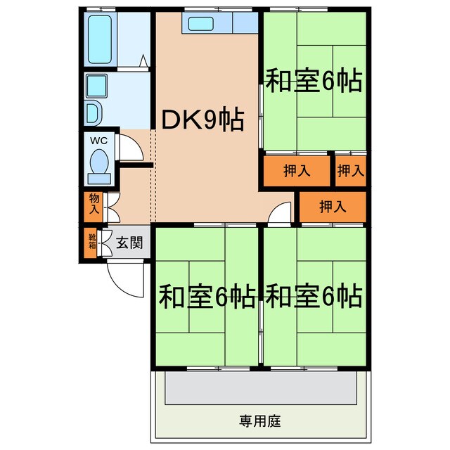 アベニュー小野の物件間取画像