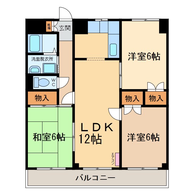 カーナビルの物件間取画像