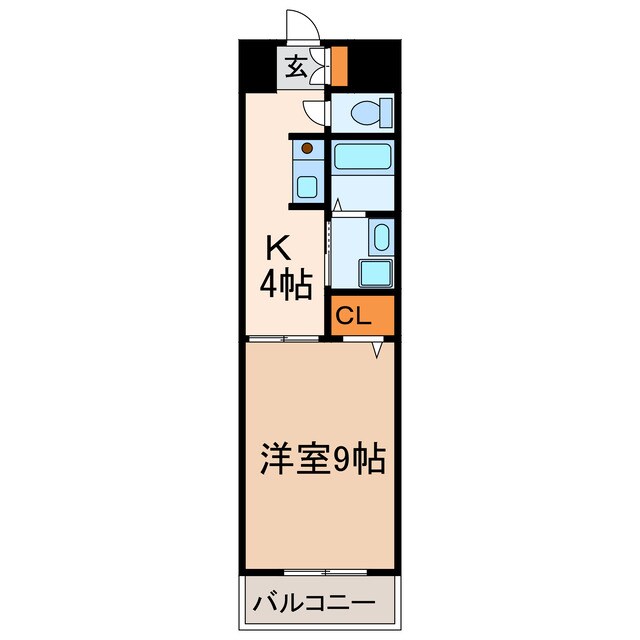 クレセールの物件間取画像