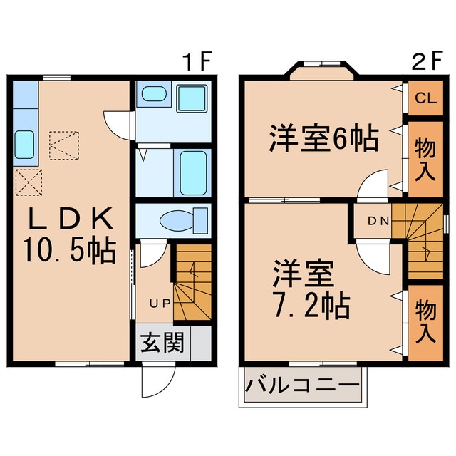 DUPLEX国王751の物件間取画像