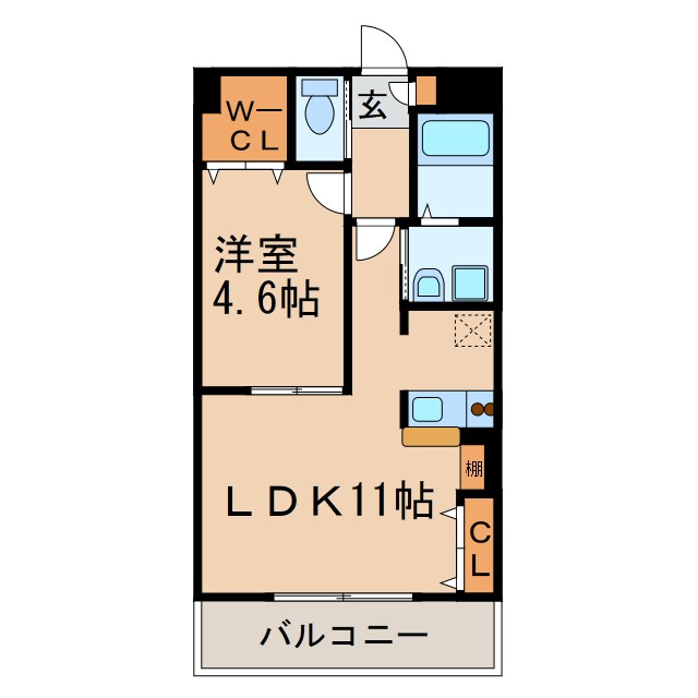 翠城Ⅰの物件間取画像