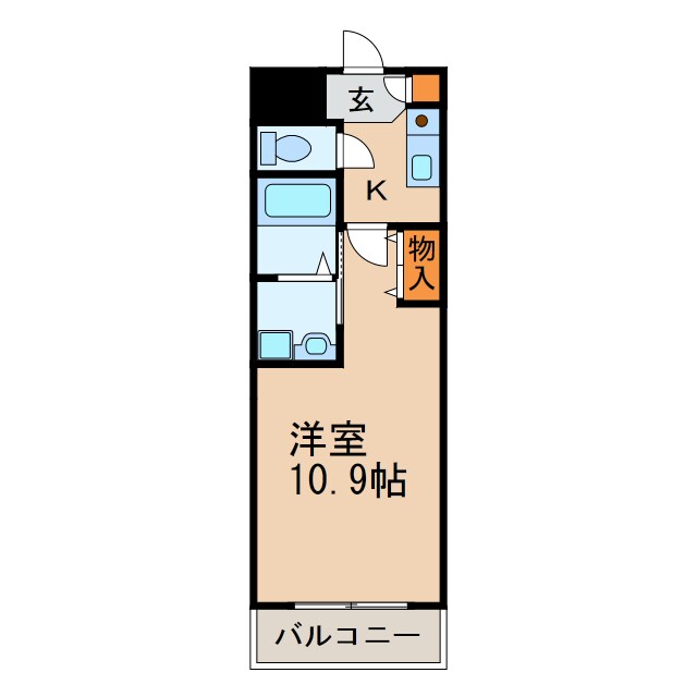 本州守山ビルの物件間取画像