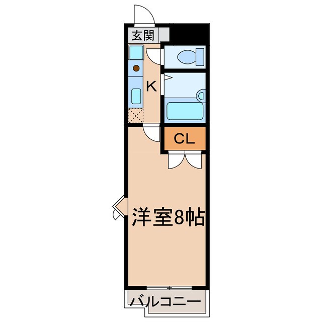 パークサイド高蔵寺の物件間取画像