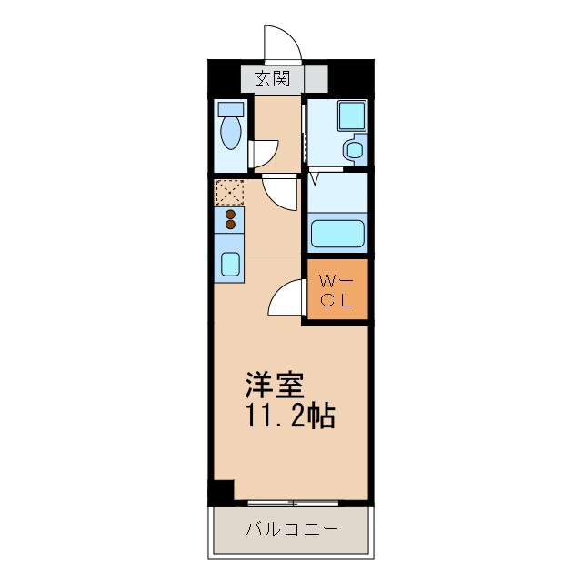 Primavera（鳥居松町）の物件間取画像