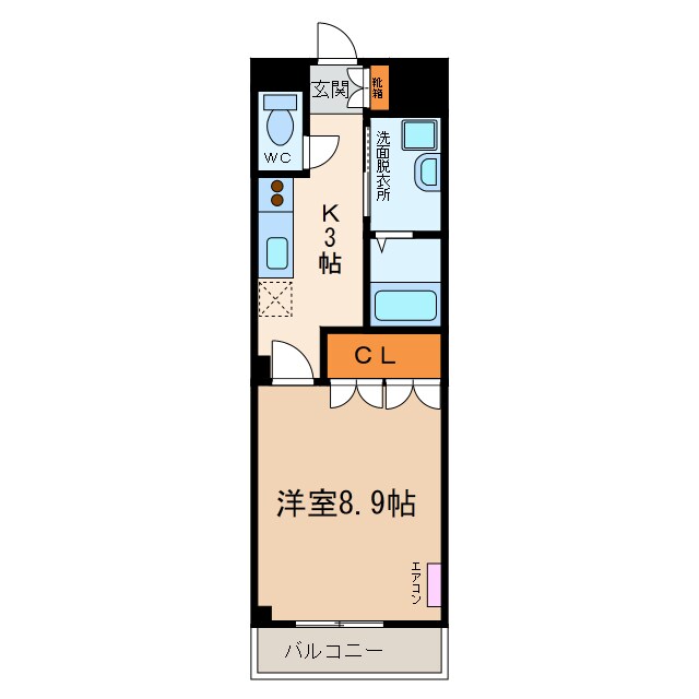 グリーングラス壱番館の物件間取画像