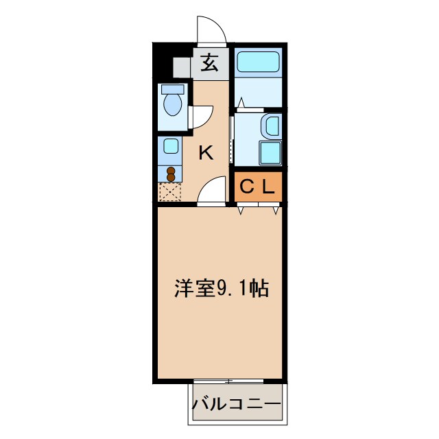 アンプルール　リーブル　JIFUKUの物件間取画像