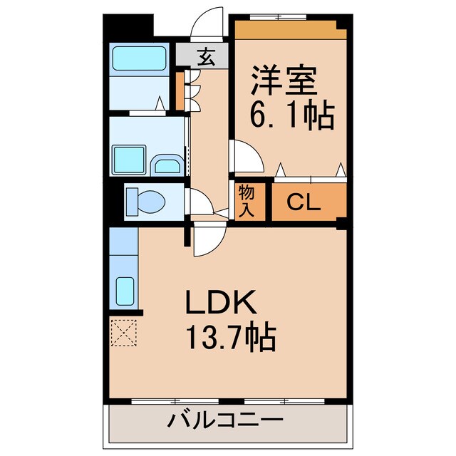 ファリアージュⅡの物件間取画像
